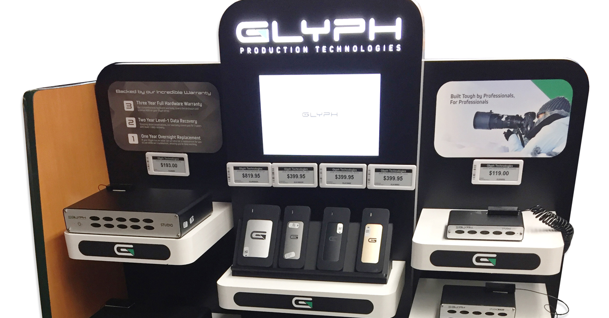 Glyph Retail Smart Shelves